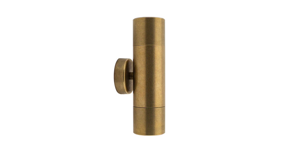 Up and down Light in Antique Brass, Wall washer lights, Interior Lighting, Exterior Lighting