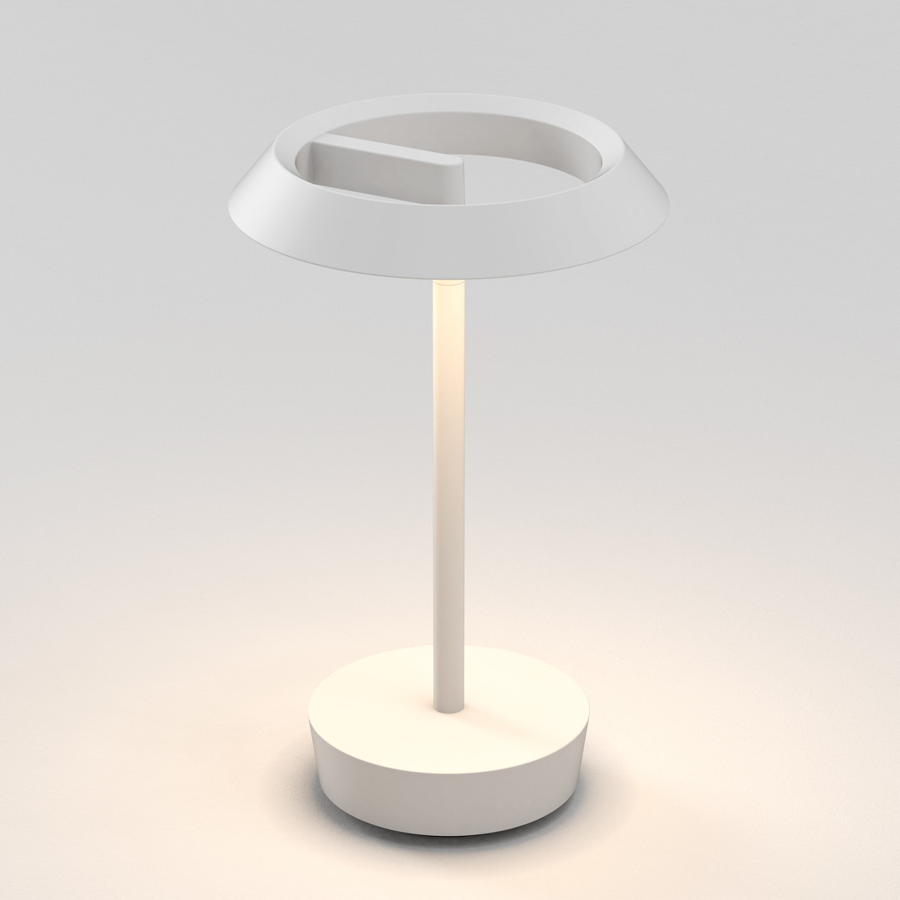 Helo Portable Table Lamp in White. Spring Lamps Ideas.