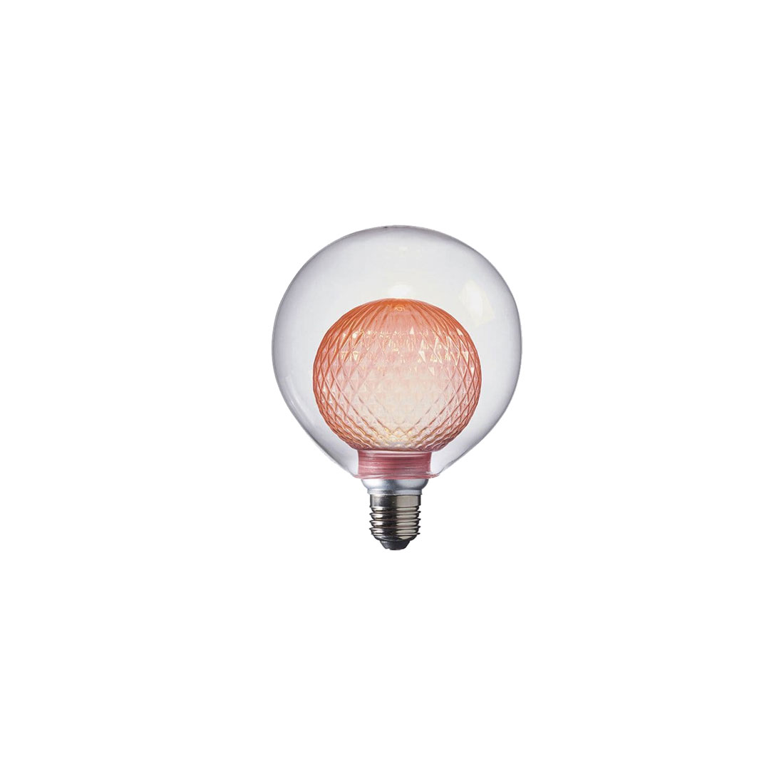  Retro Pink Bulb for Bulb Pendant Holder