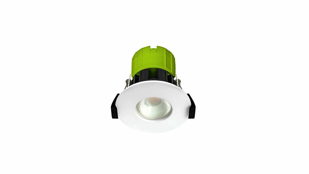 Luceco Fire Rated Fixed Dimmable LED Downlight IP65, Interior Lighting Ideas