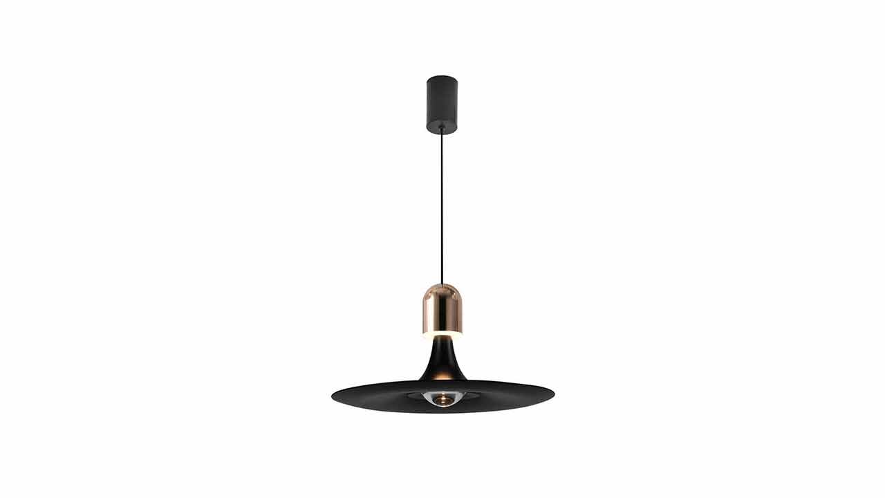 Modern Pendant Light LED Integrated Pull/ Push Adjustable Cord 8W 3000K. Interior Lighting Ideas.