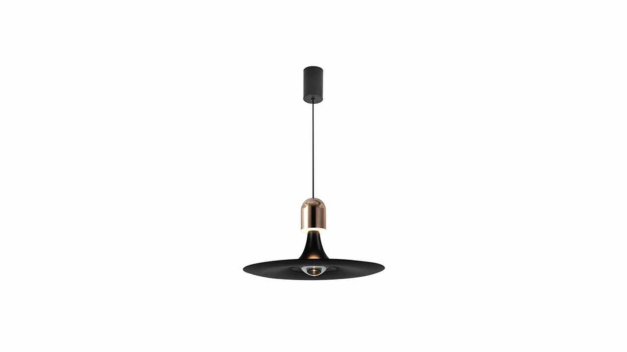 Modern Pendant Light LED Integrated Pull/ Push Adjustable Cord. Interior Lighting.