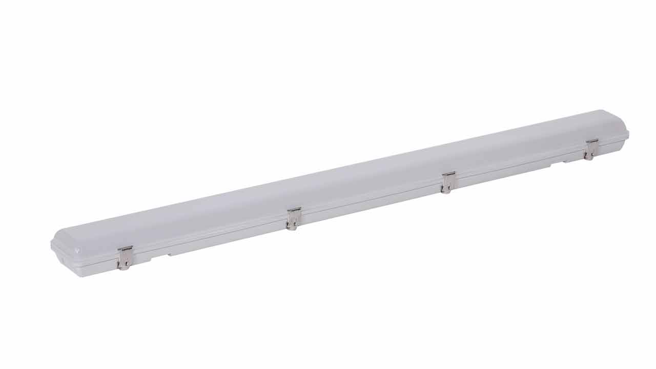 Non Corrosive LED Batten Fixture 4T 40W 4000K IP65, Batten Lights