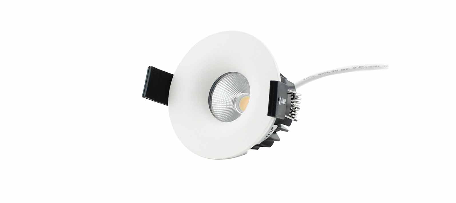 IP65 Fixed Downlight in Matt White FInish
