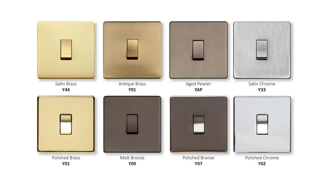 Premium switches and sockets