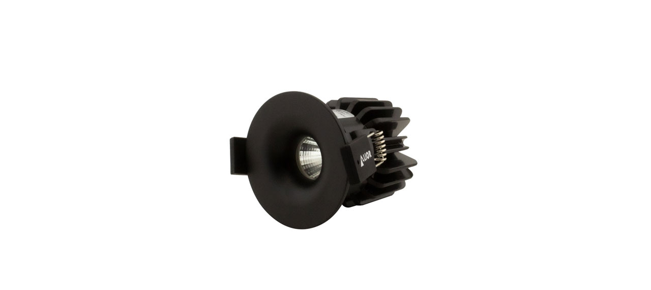 cct downlights in black